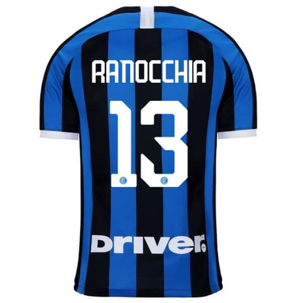 Camiseta Inter Milan NO.13 Ranocchia Primera equipo 2019-20 Azul